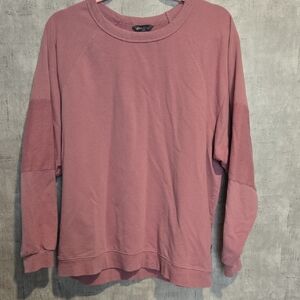 Eddie Bauer Pink Long Sleeve Sweatshirt LARGE